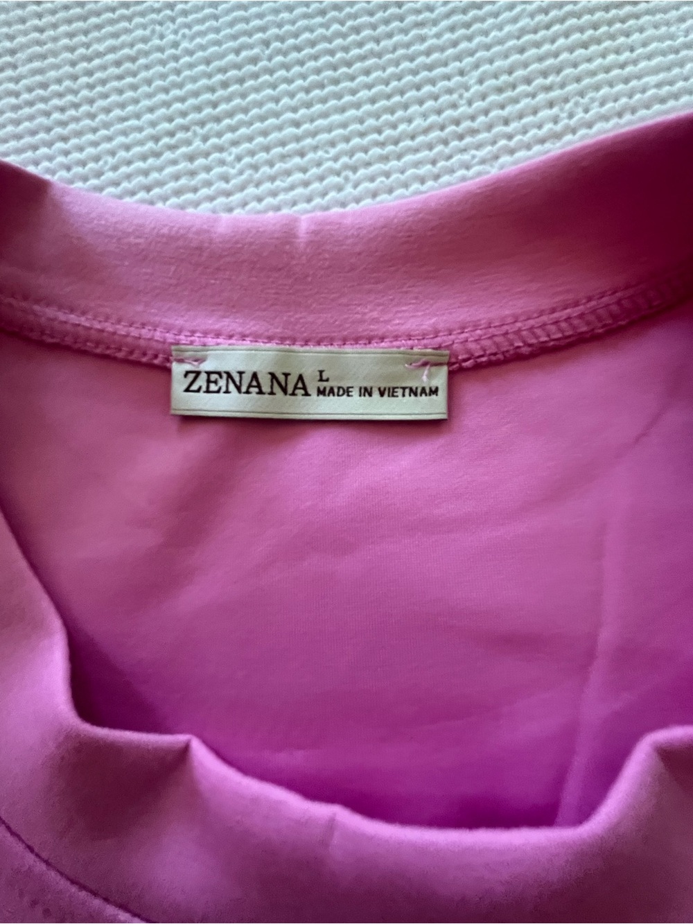 Women’s ZENANA sweatsuit set bubblegum pink - Picture 7 of 8